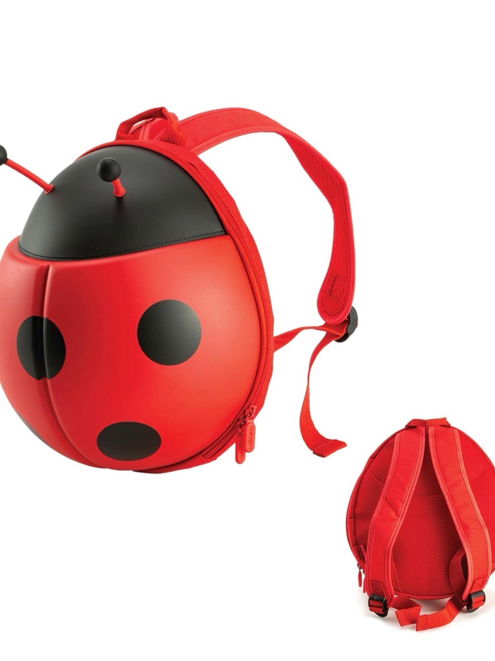 Ladybug Supercute Backpack Red with Black Spots